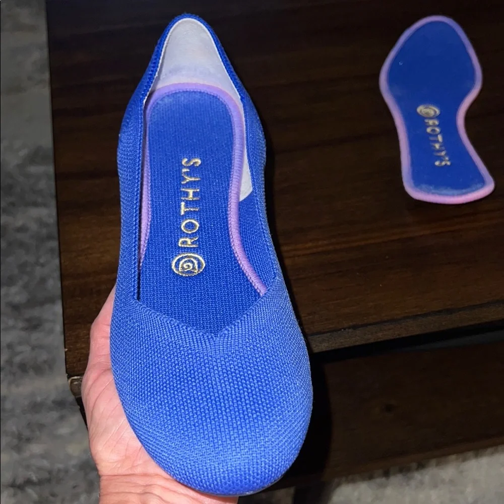 Rothy's Blue Flats - Picture 4 of 5
